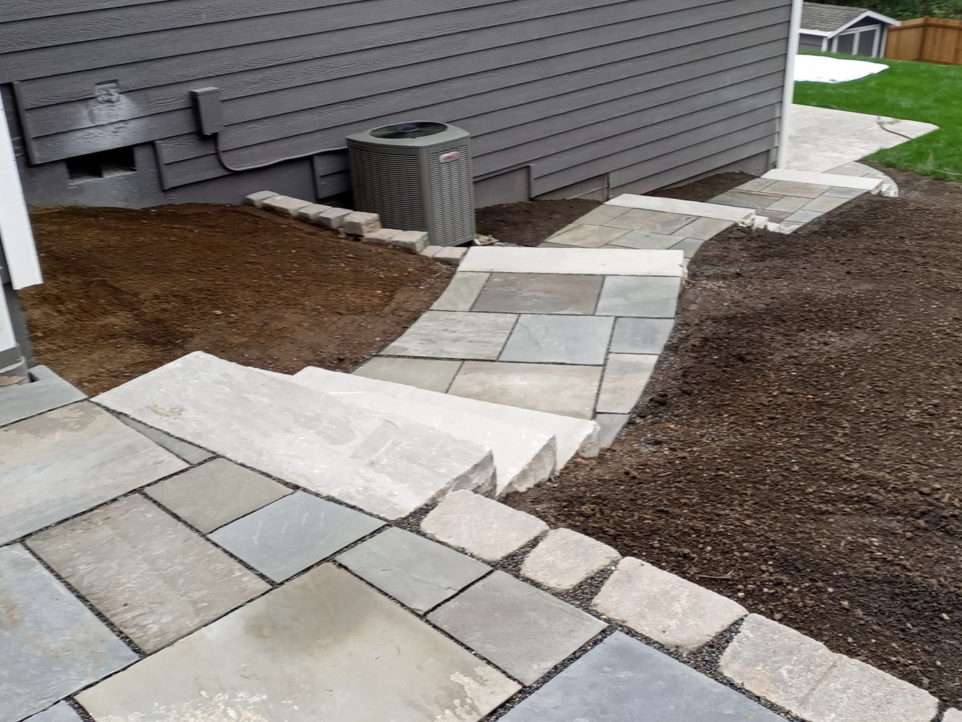 Natural Stone Courtyard